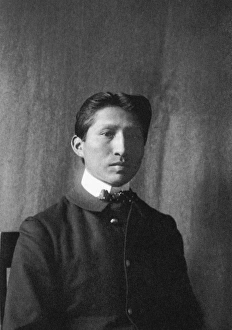 HAMPTON: NATIVE AMERICAN STUDENT. John Wizi, a Sioux Native American from Crow Creek HAMPTON: NATIVE AMERICAN STUDENT. John Wizi, a Sioux Native American from Crow Creek
