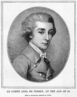 HANS AXEL VON FERSON (1755-1810). Swedish Count, diplomat and statesman HANS AXEL VON FERSON (1755-1810). Swedish Count, diplomat and statesman