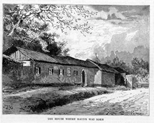 HAYDN HOUSE. The house at Rohrau, Austria, where the composer Franz Joseph Haydn was born HAYDN HOUSE. The house at Rohrau, Austria, where the composer Franz Joseph Haydn was born