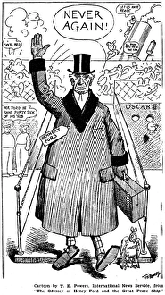 HENRY FORD CARTOON, c1916. American cartoon, c1916, by T HENRY FORD CARTOON, c1916. American cartoon, c1916, by T