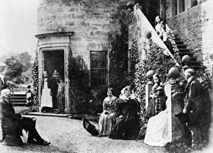 HILL: COCKBURN FAMILY, c1845. Henry Cockburn, Lord Cockburn and his family, at HILL: COCKBURN FAMILY, c1845. Henry Cockburn, Lord Cockburn and his family, at