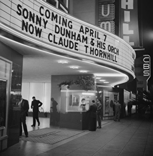 HOLLYWOOD, 1942. A dance palace in Hollywood, California. Photograph by Russell Lee HOLLYWOOD, 1942. A dance palace in Hollywood, California. Photograph by Russell Lee