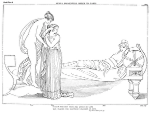 HOMER: THE ILIAD. Venus has led Helen to Paris palace where he lies upon a couch HOMER: THE ILIAD. Venus has led Helen to Paris palace where he lies upon a couch