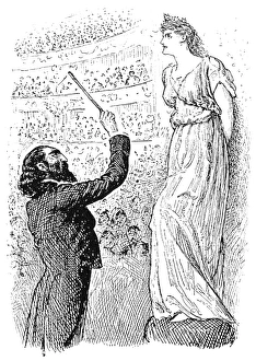 Illustration by George Du Maurier from his much-celebrated work Trilby, 1894 Illustration by George Du Maurier from his much-celebrated work Trilby, 1894