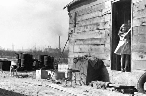 IOWA: FACTORY TOWN, 1940. Photograph by John Vachon, taken at Dubuque, Iowa, 1940 IOWA: FACTORY TOWN, 1940. Photograph by John Vachon, taken at Dubuque, Iowa, 1940
