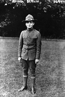 IRVING BERLIN (1888-1989). Born Israel Baline. American (Russian born) songwriter IRVING BERLIN (1888-1989). Born Israel Baline. American (Russian born) songwriter