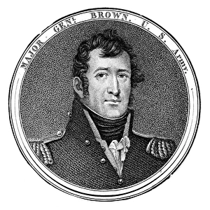 JACOB JENNINGS BROWN (1775-1828). American army officer JACOB JENNINGS BROWN (1775-1828). American army officer