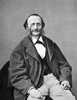 JACQUES OFFENBACH (1819-1880). French composer. Photographed by Nadar, c1875 JACQUES OFFENBACH (1819-1880). French composer. Photographed by Nadar, c1875