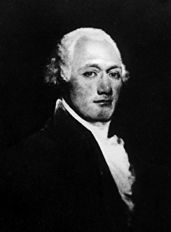 JAMES WATSON (1750-1806). American politician. Oil on canvas, 1804-06, by John Trumbull JAMES WATSON (1750-1806). American politician. Oil on canvas, 1804-06, by John Trumbull