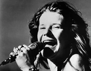Music and Musicians Gallery: JANIS JOPLIN (1943-1970). American singer. Photograph, 1960s
