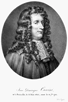 JEAN DOMINIQUE CASSINI (1625-1712). French astronomer. Lithograph, French, 19th century JEAN DOMINIQUE CASSINI (1625-1712). French astronomer. Lithograph, French, 19th century