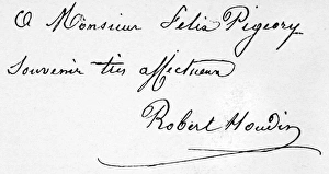 JEAN EUGENE ROBERT HOUDIN (1805-1871). French magician JEAN EUGENE ROBERT HOUDIN (1805-1871). French magician