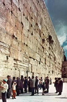 Images Dated 21st September 2010: JERUSALEM: WAILING WALL. Jewish Jerusalem-Old City. Western Wall (Wailing Wall)