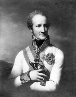 JOHANN I von LIECHTENSTEIN (1760-1836). Austrian field marshal and Prince of Liechtenstein JOHANN I von LIECHTENSTEIN (1760-1836). Austrian field marshal and Prince of Liechtenstein