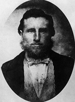JOHN BROWN'S RAID, 1859. William Thompson, a member of the party led by abolitionist JOHN BROWN'S RAID, 1859. William Thompson, a member of the party led by abolitionist