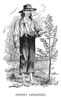 JOHN CHAPMAN (1775-1845). Known as Johnny Appleseed. American pioneer JOHN CHAPMAN (1775-1845). Known as Johnny Appleseed. American pioneer
