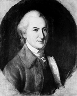 JOHN DICKENSON (1732-1808). American statesman. Oil on canvas by Charles Willson Peale JOHN DICKENSON (1732-1808). American statesman. Oil on canvas by Charles Willson Peale