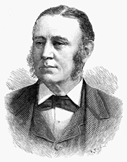 JOHN DIXON (1835-1891). English civil engineer. Wood engraving, English, 1891 JOHN DIXON (1835-1891). English civil engineer. Wood engraving, English, 1891