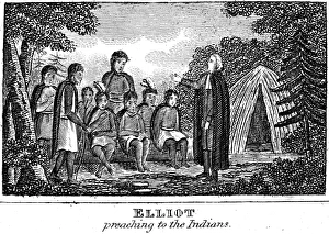 JOHN ELIOT (1604-1690). American missionary. The Apostle of the Indians JOHN ELIOT (1604-1690). American missionary. The Apostle of the Indians
