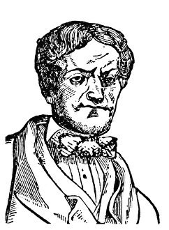 JOHN FITCH (1743-1798). American inventor. Woodcut, 19th century JOHN FITCH (1743-1798). American inventor. Woodcut, 19th century