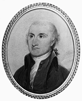 JOHN JAY (1745-1829). American jurist and statesman. Oil on wood by John Trumbull, 1793 JOHN JAY (1745-1829). American jurist and statesman. Oil on wood by John Trumbull, 1793