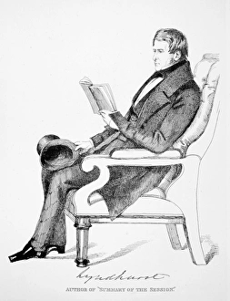 JOHN SINGLETON COPLEY (1772-1863). Baron Lyndhurst. English jurist. Drawing, c1837 JOHN SINGLETON COPLEY (1772-1863). Baron Lyndhurst. English jurist. Drawing, c1837