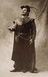 Journet as Mephistopheles in Charles-Francois Gounods opera Faust Journet as Mephistopheles in Charles-Francois Gounods opera Faust