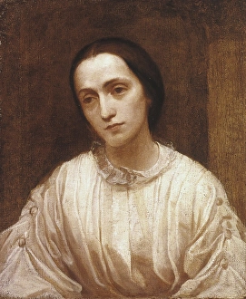 JULIA MARGARET CAMERON (1815-1879). British photographer. Oil on canvas, 1850-52 JULIA MARGARET CAMERON (1815-1879). British photographer. Oil on canvas, 1850-52
