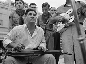 JULIUS LAMPEREZ (1920-1999). Cajun musician JULIUS LAMPEREZ (1920-1999). Cajun musician