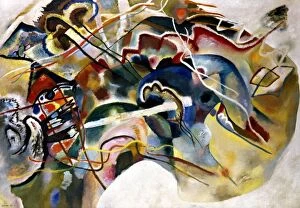 Abstract art Collection: Kandinsky: White, 1913