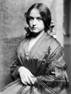 KASEBIER: PORTRAIT, c1900. Josephine Brown, a young woman brought to the photographer' KASEBIER: PORTRAIT, c1900. Josephine Brown, a young woman brought to the photographer'