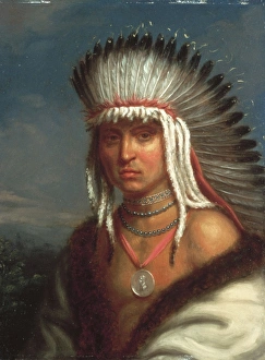 KING: PAWNEE, c1822. Petalesharro (Generous Chief) KING: PAWNEE, c1822. Petalesharro (Generous Chief)