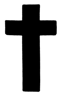 <b class=qtipBold><figcaption>LATIN CROSS. 'Crux ordinaria.'</figcaption></b><br>LATIN CROSS. 'Crux ordinaria.'<br><em>© none</em> LATIN CROSS. 'Crux ordinaria.'