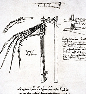 <b class=qtipBold><figcaption>Leonardo da Vinci. Flying machine</figcaption></b><br>LEONARDO: FLYING MACHINE. Leonardo da Vinci. Flying machine.<br><em>© none</em> Leonardo da Vinci. Flying machine