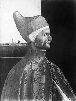 LEONARDO LOREDAN (1436-1521). Doge of Venice, 1501-1521. Painting by Giovanni Bellini LEONARDO LOREDAN (1436-1521). Doge of Venice, 1501-1521. Painting by Giovanni Bellini