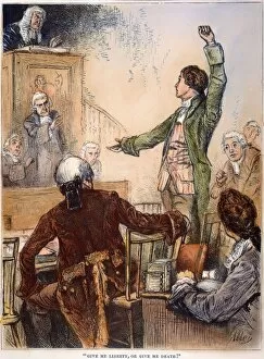 13 Colonies Collection: Give Me Liberty or Give Me Death! Patrick Henry delivers his great speech on the rights of