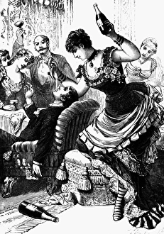 <b class=qtipBold><figcaption>Line engraving, American, 1886</figcaption></b><br>PARTY, 1886. Line engraving, American, 1886.<br><em>© none</em> Line engraving, American, 1886