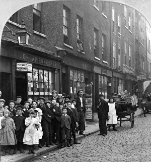 LONDON: ORPHANS, c1900. The London of Charles Dickens LONDON: ORPHANS, c1900. The London of Charles Dickens