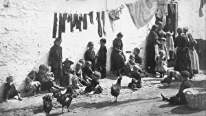 LONDON SLUM, c1890. A slum in London, south of the River Thames. Photograph, c1890 LONDON SLUM, c1890. A slum in London, south of the River Thames. Photograph, c1890