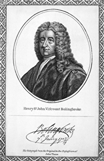 LORD BOLINGBROKE (1678-1751). Henry St. John, 1st Viscount Bolingbroke. English statesman LORD BOLINGBROKE (1678-1751). Henry St. John, 1st Viscount Bolingbroke. English statesman