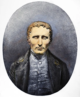 LOUIS BRAILLE (1809-1852). French teacher of the blind LOUIS BRAILLE (1809-1852). French teacher of the blind