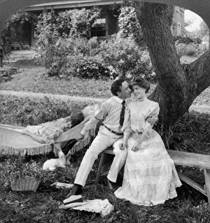 LOVE, 1906. Cabinet photograph, American LOVE, 1906. Cabinet photograph, American