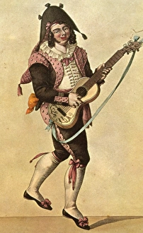 LUIGI LABLACHE (1794-1858). Italian operatic bass. In the role of Figaro from Gioacchino LUIGI LABLACHE (1794-1858). Italian operatic bass. In the role of Figaro from Gioacchino