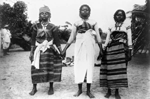MADAGASCAR: WOMEN, c1918. Three women from Madagascar. Photograph, c1918 MADAGASCAR: WOMEN, c1918. Three women from Madagascar. Photograph, c1918
