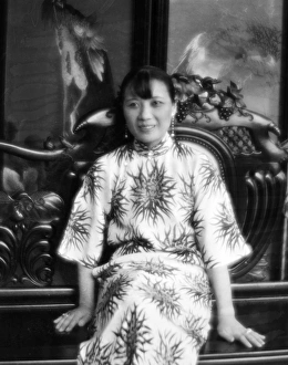 MADAME CHIANG KAI-SHEK (1898-2003). Mei ling Soong. Photographed c1927 MADAME CHIANG KAI-SHEK (1898-2003). Mei ling Soong. Photographed c1927