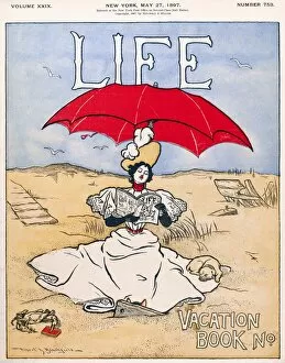 MAGAZINE: LIFE, 1897. Life magazine cover, 27 May 1897