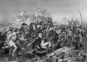 Major General Benedict Arnold wounded in the attack on the Hessian redoubt at the Second Major General Benedict Arnold wounded in the attack on the Hessian redoubt at the Second