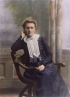Nobel Prize Laureate Gallery: MARIE CURIE (1867-1934). Marie Sklodowska Curie