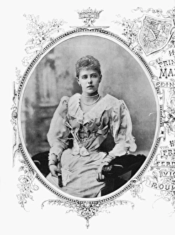 MARIE, QUEEN OF ROMANIA (1875-1938). Marie Alexandra Victoria. Queen of Romania, 1914-1927 MARIE, QUEEN OF ROMANIA (1875-1938). Marie Alexandra Victoria. Queen of Romania, 1914-1927