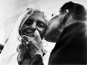 MARRYING AT 100. A 100 year old bride and her 71 year old groom in Recife, Brazil MARRYING AT 100. A 100 year old bride and her 71 year old groom in Recife, Brazil